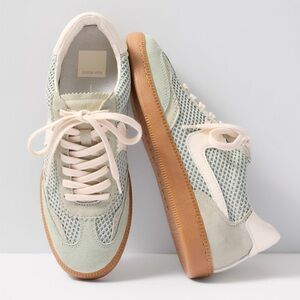 Dolce Vita Mesh Woven Sneaker in Jade 8.5